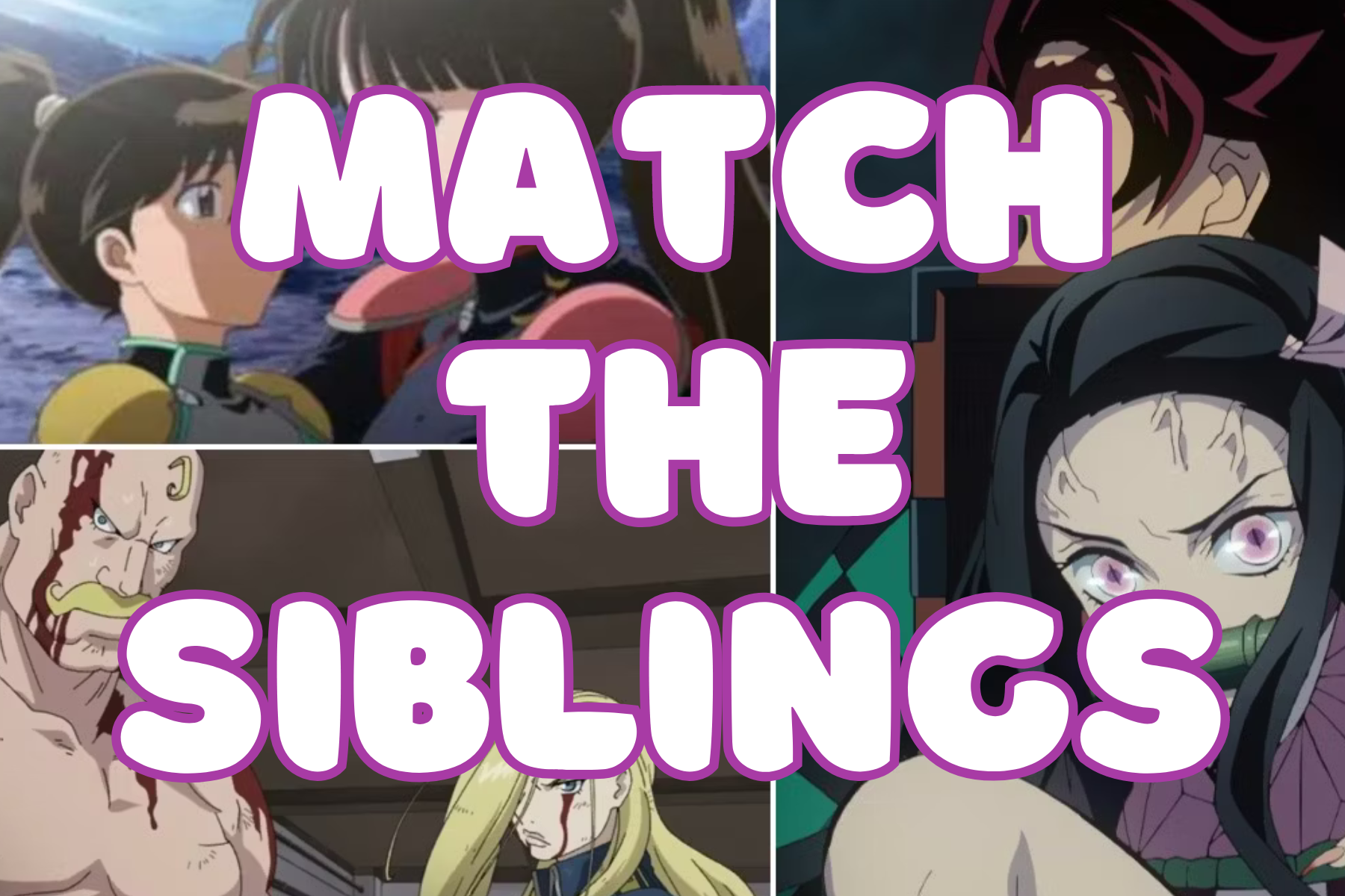 Anime Quiz: Siblings